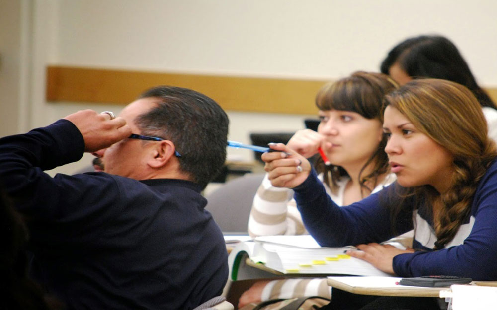 Adult Learners in a classroom