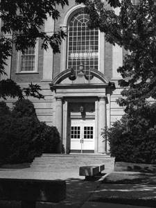 Historical Photo of Matthews Hall