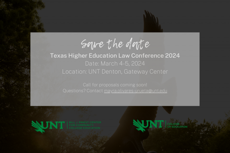 Higher Education Law Conference College of Education